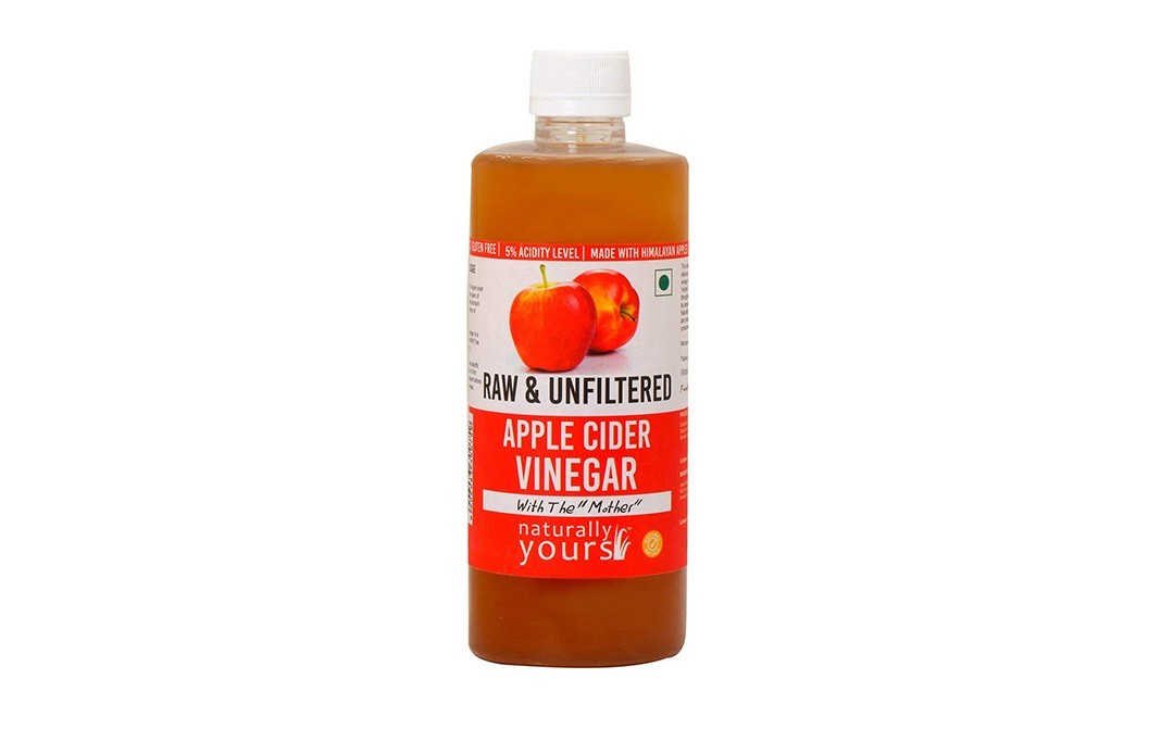 Naturally yours Raw & Unfiltered Apple Cider Vineger   Bottle  500 millilitre